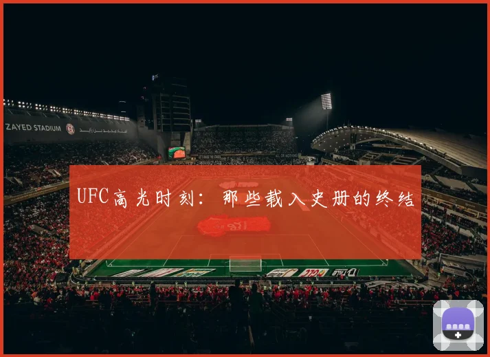 UFC高光时刻:那些载入史册的终结
