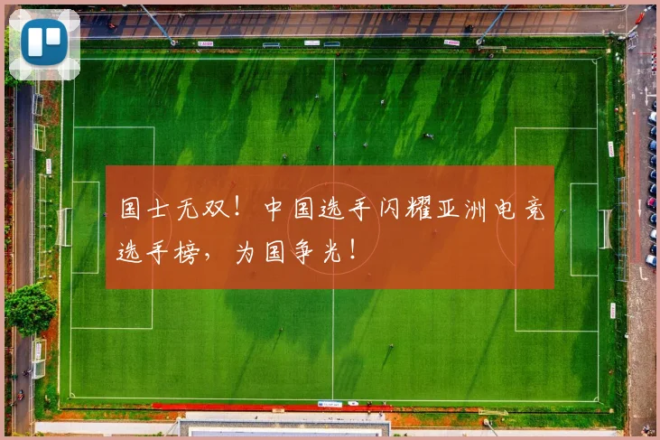 国士无双！中国选手闪耀亚洲电竞选手榜，为国争光！