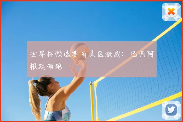 世界杯预选赛南美区激战：巴西阿根廷领跑